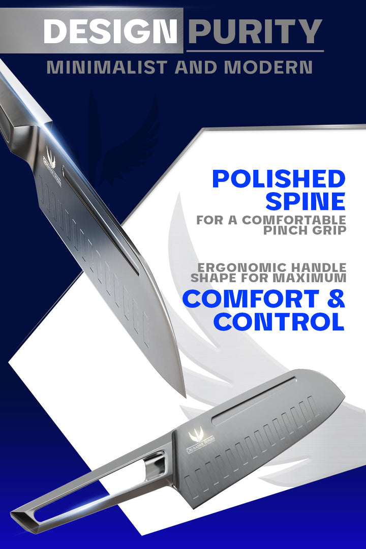 Santoku Knife 7" | Crusader Series | NSF Certified | Dalstrong ©