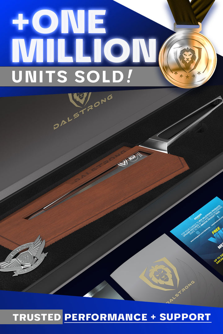 Santoku Knife 7" | Crusader Series | NSF Certified | Dalstrong ©