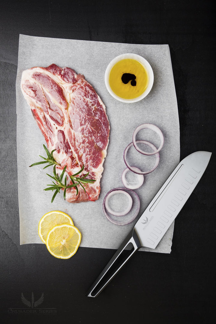 Santoku Knife 7" | Crusader Series | NSF Certified | Dalstrong ©