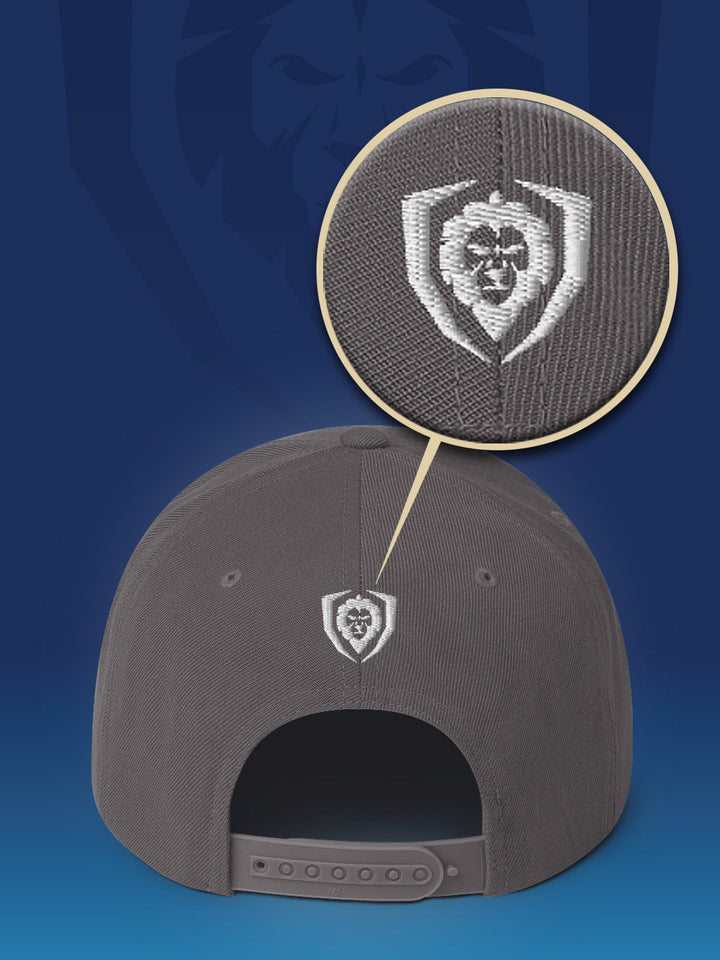 Make It Snappy Snapback Hat - Front to Back Logo | Apparel | Dalstrong ©
