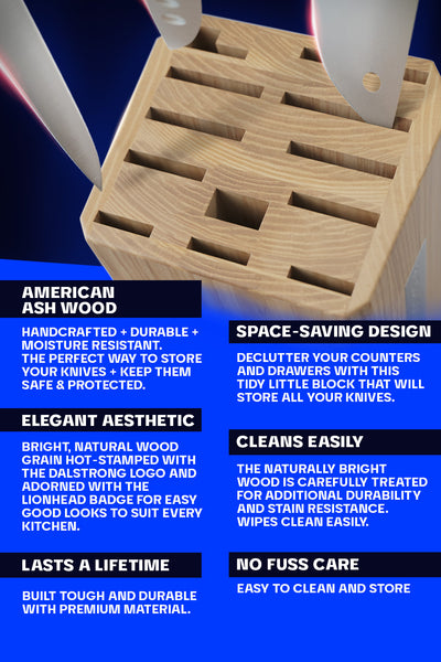 Universal Knife Block | 18 Slots | Dalstrong ©
