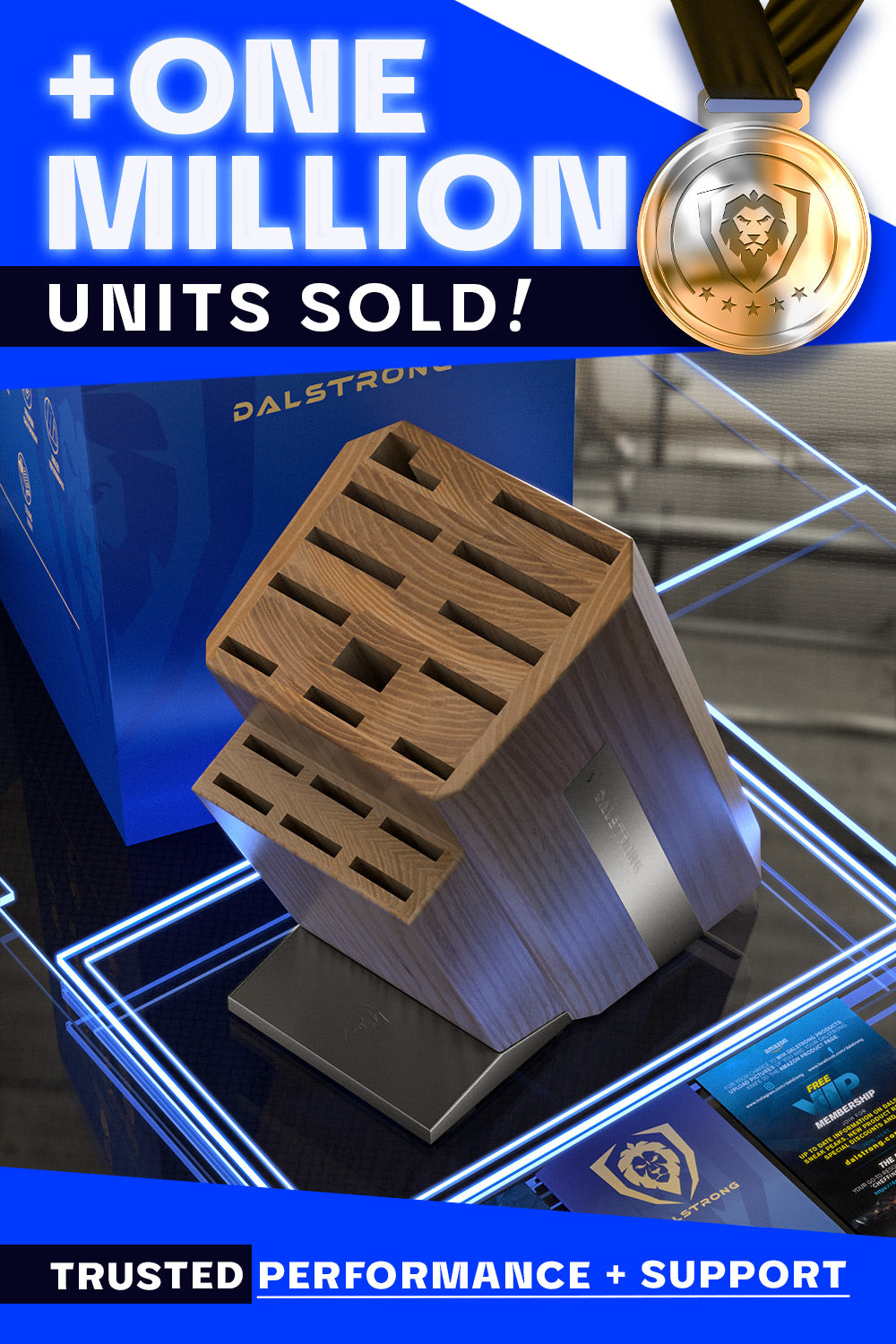 Universal Knife Block | 18 Slots | Dalstrong ©