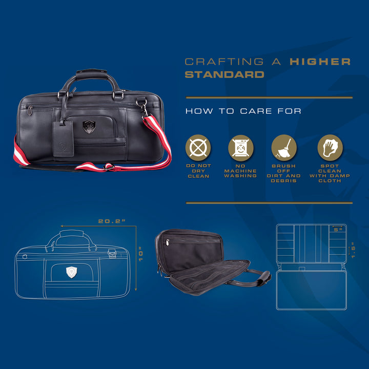 Premium 4 Pocket Knife Bag | The Culinary Commander | Dalstrong ©