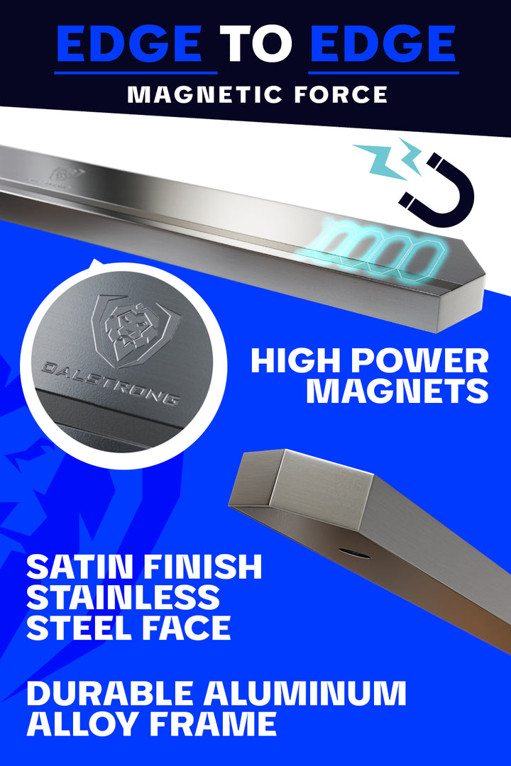 Magnetic Bar Stainless | Wall Knife Holder | Dalstrong ©