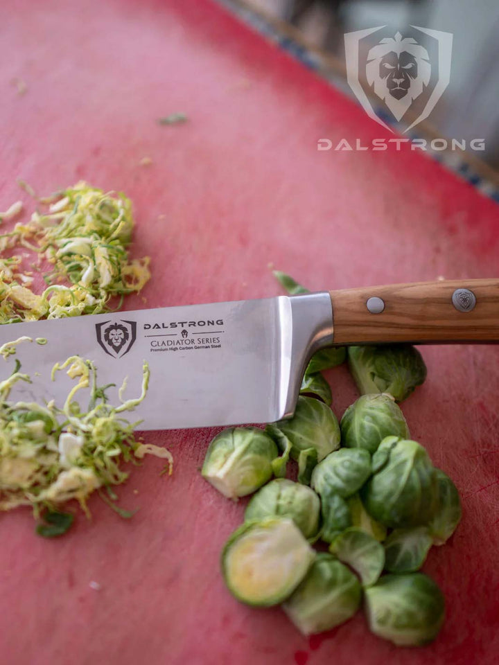 Chef Knife 8" | Olive Wood Handle | Gladiator Series | Dalstrong ©
