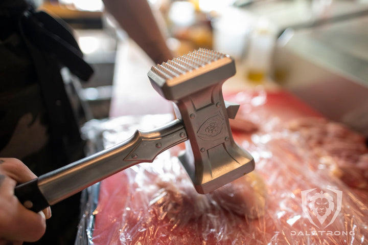 Meat Tenderizer 15" | Dual Sided, Heavy Duty & Extra-Large Hammer | Dalstrong ©