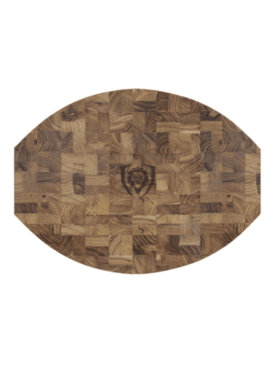 Corner Cutting Board | Natural Teak Wood | Dalstrong ©