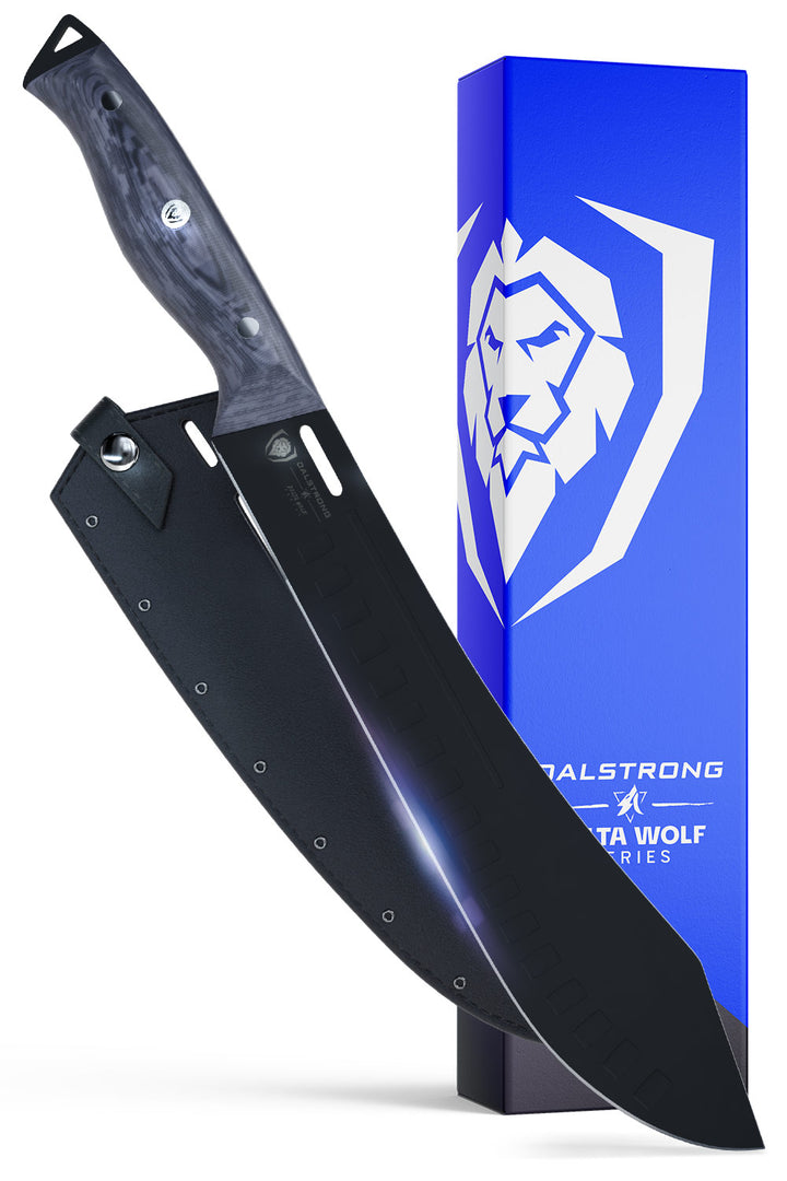 Bull Nose Butcher Knife 10" | Delta Wolf Series | Dalstrong ©