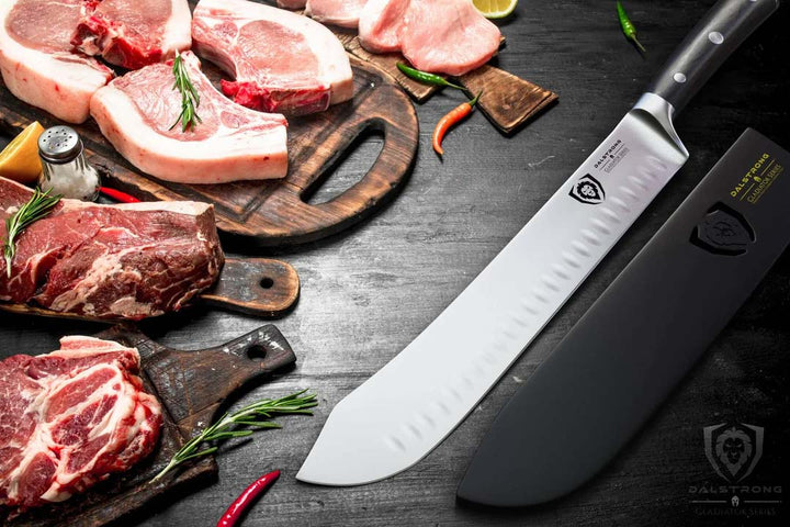 Bull Nose Butcher Knife 10" | Gladiator Series | NSF Certified | Dalstrong ©