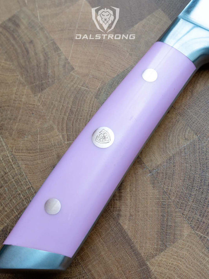Chef Knife 8" | Lilac Handle | Gladiator Series | NSF Certified | Dalstrong ©