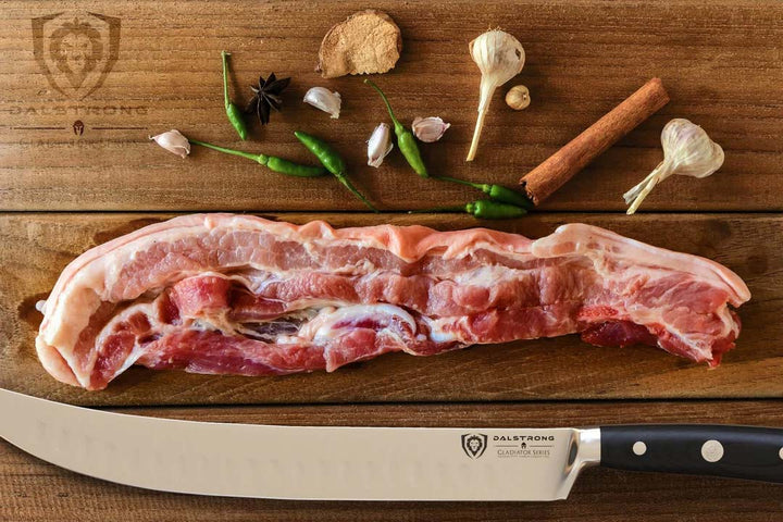 Butcher's Breaking Cimiter Knife 10" | Gladiator Series | NSF Certified | Dalstrong ©