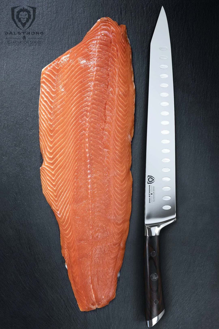 Chef's Knife & Sujihiki Hybrid 12" | Kitchen Gladius | Gladiator Series | NSF Certified | Dalstrong ©