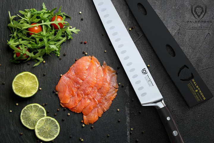 Chef's Knife & Sujihiki Hybrid 12" | Kitchen Gladius | Gladiator Series | NSF Certified | Dalstrong ©