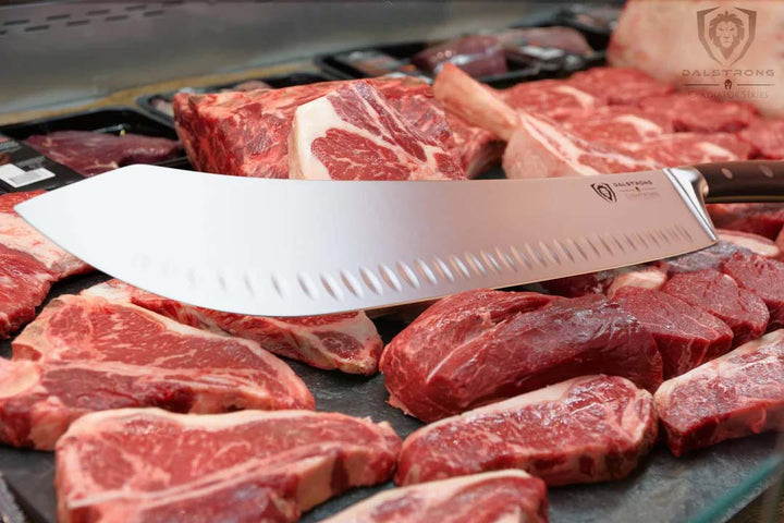 Extra-Long Bull Nose Butcher Knife 14" | Gladiator Series | Dalstrong ©