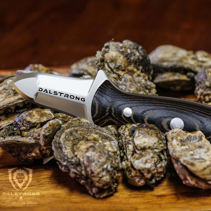 Professional Shellfish & Oyster Shucking Knife 3" | Gladiator Series | NSF Certified | Dalstrong ©