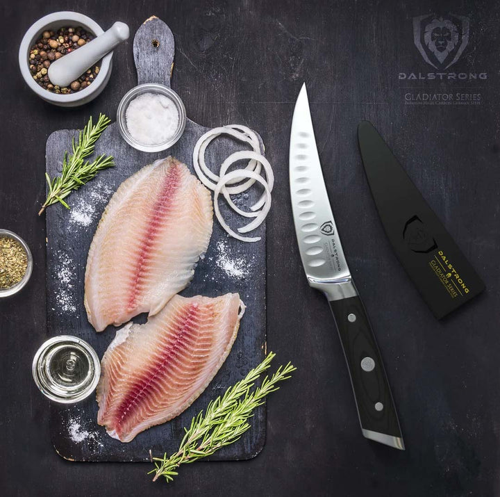 Curved Fillet Knife 6" | Gladiator Series | NSF Certified | Dalstrong ©