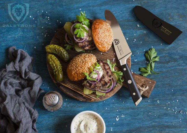 Serrated Sandwich, Deli & Utility Knife 6" | Gladiator Series | NSF Certified | Dalstrong ©