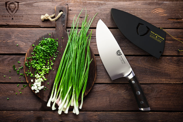 Rocking Herb Knife 7" | Gladiator Series | NSF Certified | Dalstrong ©