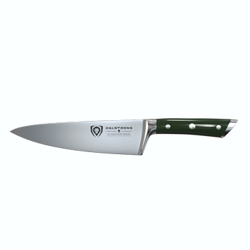 Chef's Knife 8" | Army Green Handle | Gladiator Series | NSF Certified | Dalstrong ©