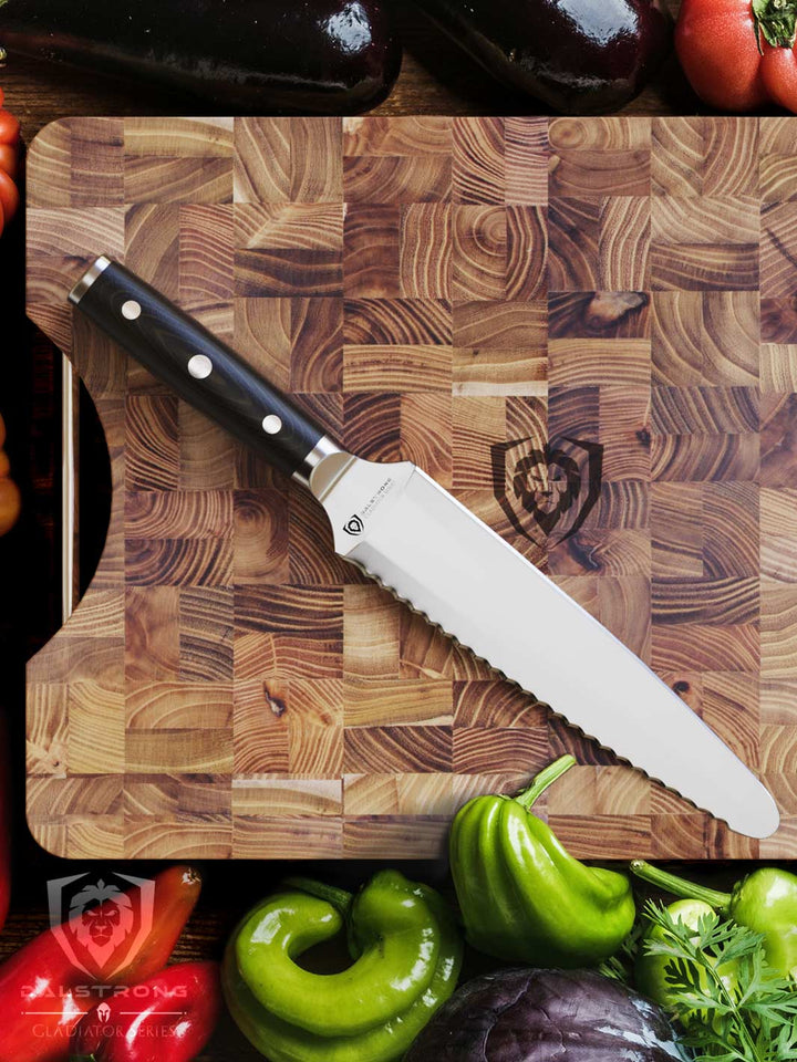 Dual-Sided Chef's Knife 8" | Gemini Twin Blade | Gladiator Series | Dalstrong ©