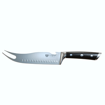 BBQ & Pitmaster Meat Knife 8" with Forked Tip & Bottle Opener | Gladiator Series | NSF Certified | Dalstrong ©