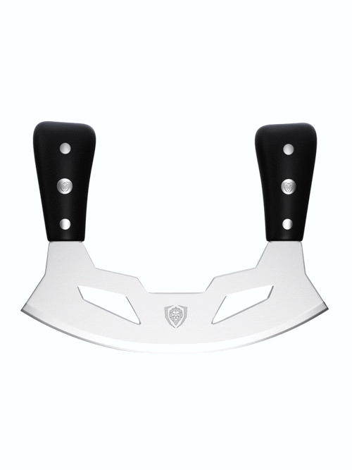 Mezzaluna Knife 8.5" | ABS Handles | Gladiator Series | Dalstrong ©