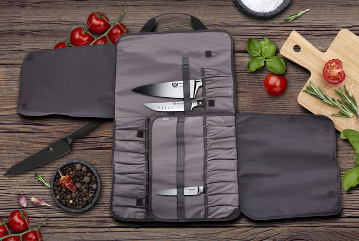 Premium Knife Roll | Graphite Black | Ballistic Series | Dalstrong ©