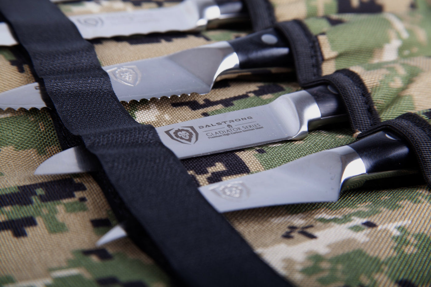 Premium Knife Roll | Camouflage | Ballistic Series | Dalstrong ©