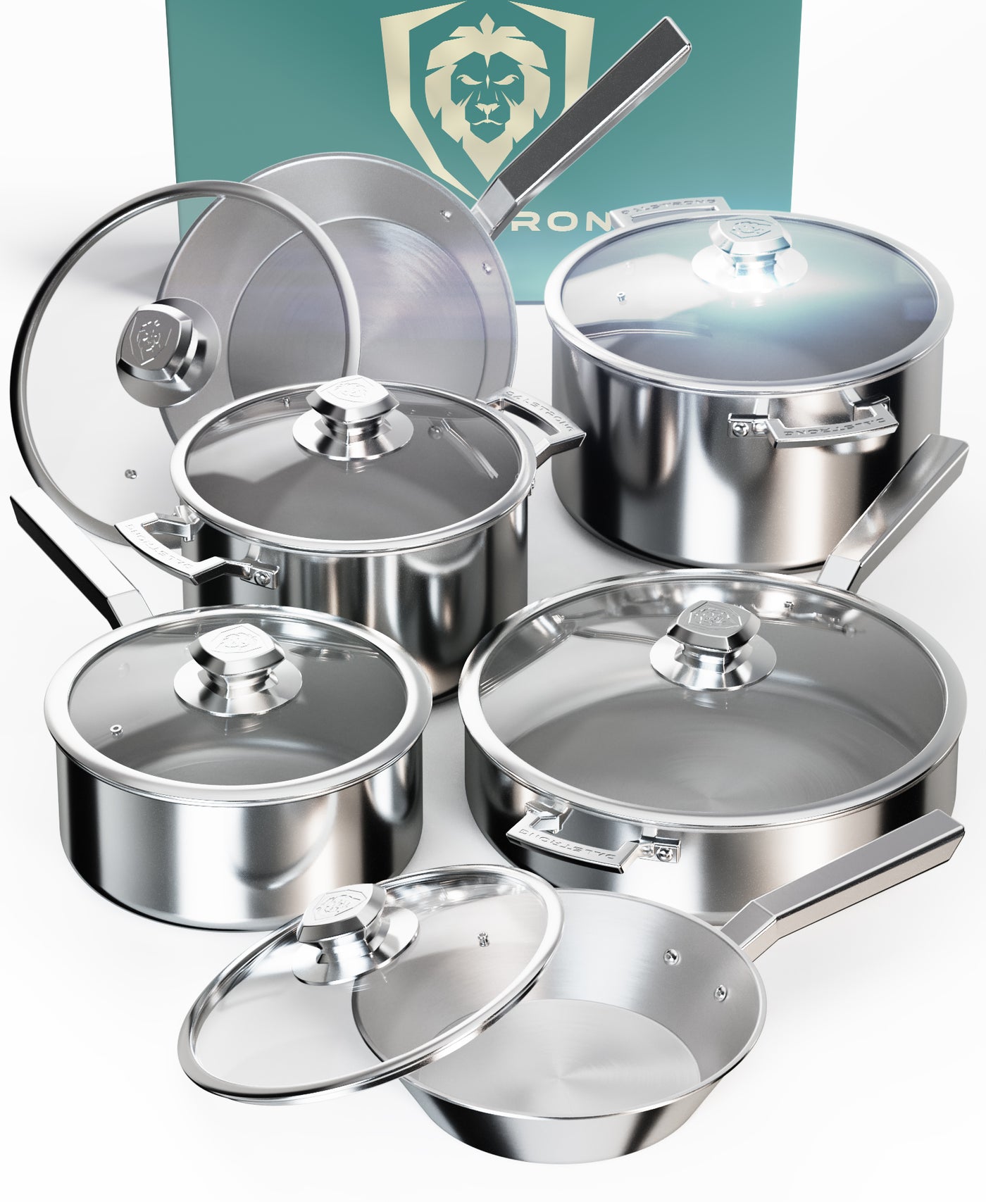 12 Piece Cookware Set | Oberon Series | Dalstrong ©