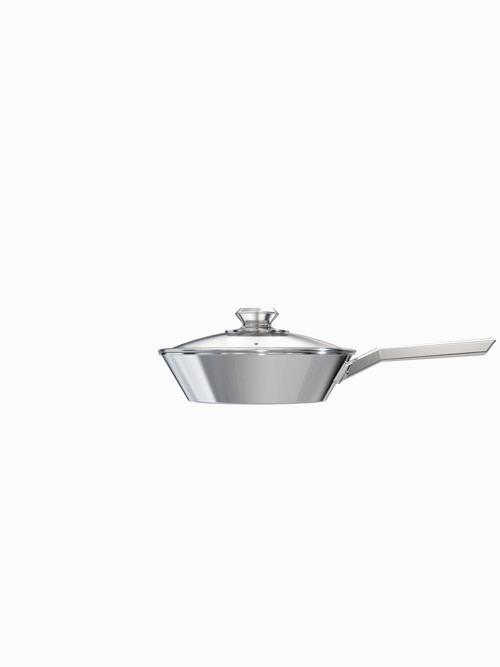 9" Frying Pan & Skillet | Silver | Oberon Series | Dalstrong ©