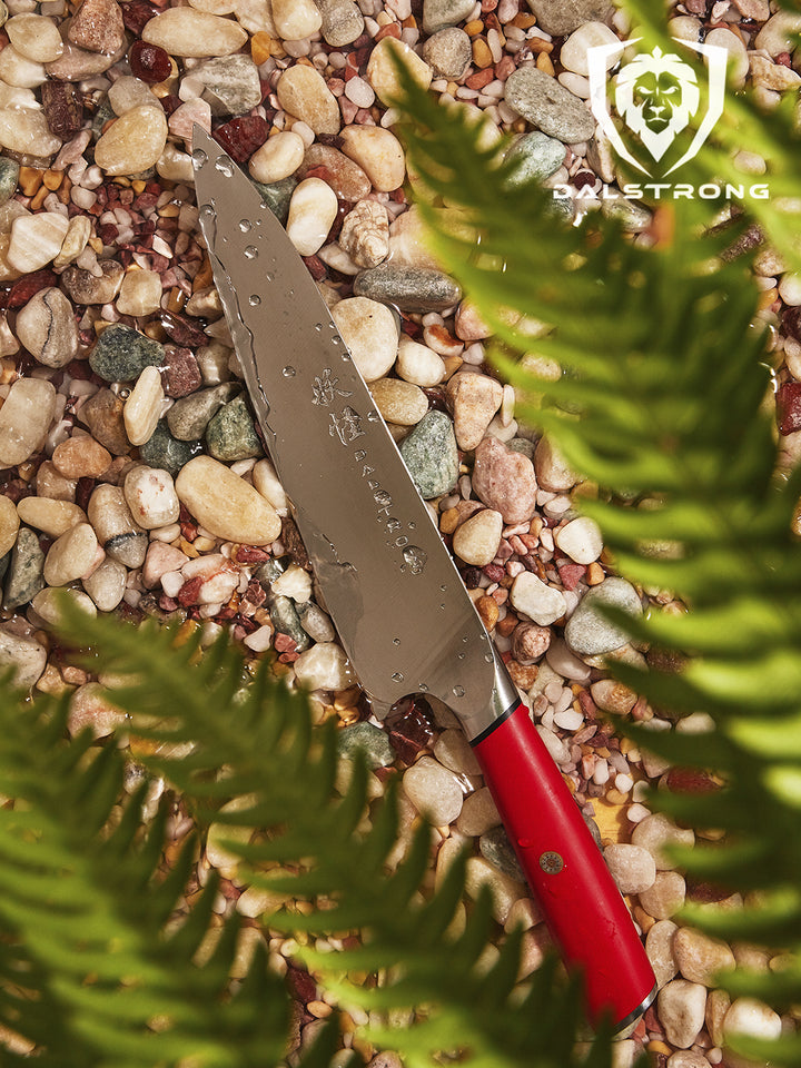 Chef's Knife 8" | Red G10 Handle | Phantom Series | Dalstrong ©