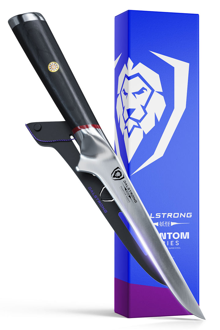 Straight-Edged Boning Knife 6" | Phantom Series | Dalstrong ©