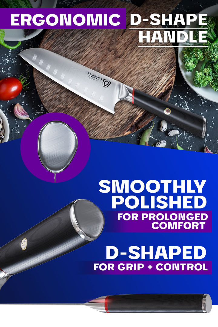 Santoku Knife 7" | Phantom Series | Dalstrong ©
