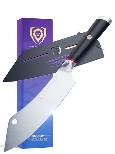 Cleaver Hybrid Chef's Knife 8" | Crixus | Phantom Series | Dalstrong ©