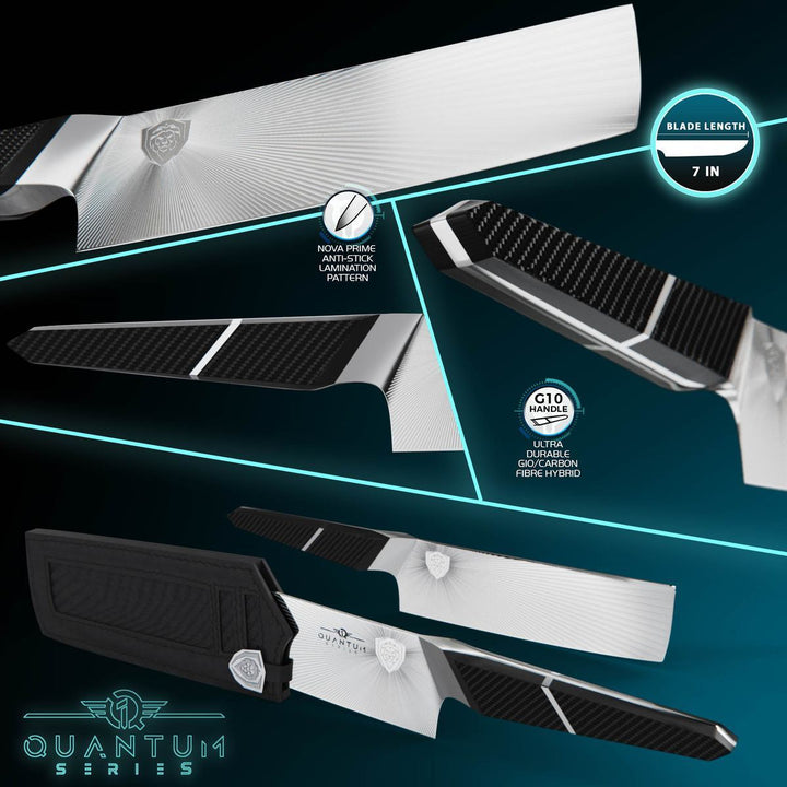 Vegetable Knife 7" | Nakiri | Quantum 1 Series | Dalstrong ©