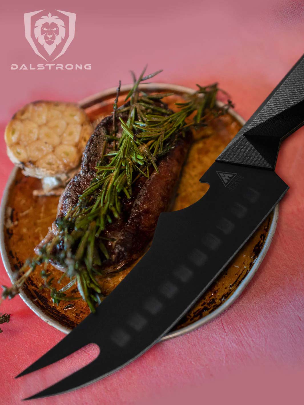 BBQ Pitmaster Knife 6.5" | Shadow Black Series | NSF Certified | Dalstrong ©