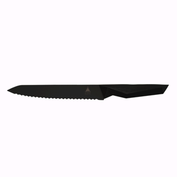 Serrated Utility Knife 6.5"  | Shadow Black Series | NSF Certified | Dalstrong ©