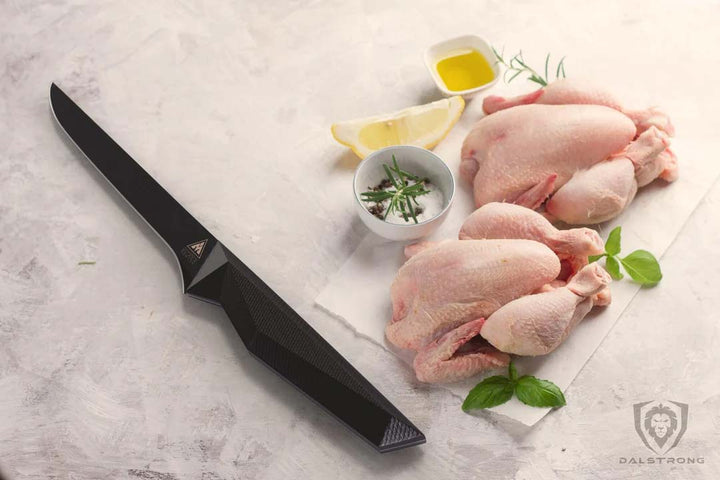 Straight Boning Knife 6" | Shadow Black Series | NSF Certified | Dalstrong ©