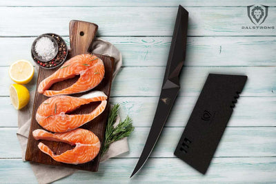 Curved Boning Knife 6" | Shadow Black Series | NSF Certified | Dalstrong ©