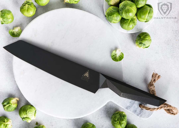 Kiritsuke Chef's Knife 8.5" | Shadow Black Series | NSF Certified | Dalstrong ©