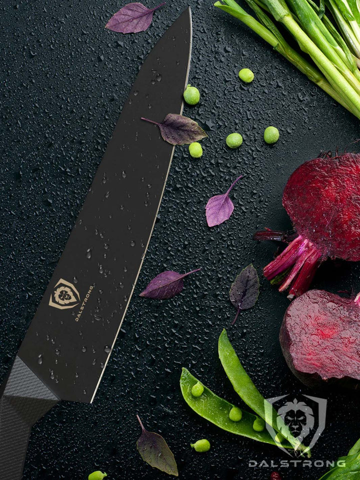 Chef's Knife 8" | Shadow Black Series | NSF Certified | Dalstrong ©