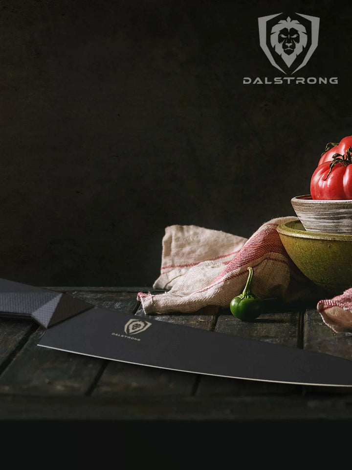 Chef's Knife 8" | Shadow Black Series | NSF Certified | Dalstrong ©