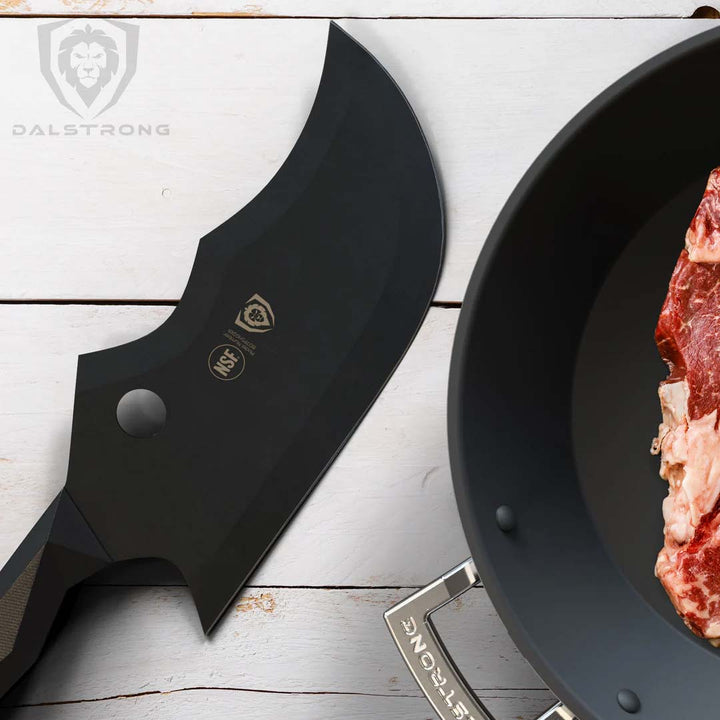 Cleaver Knife 9" | Shadow Black Series | NSF Certified | Dalstrong ©