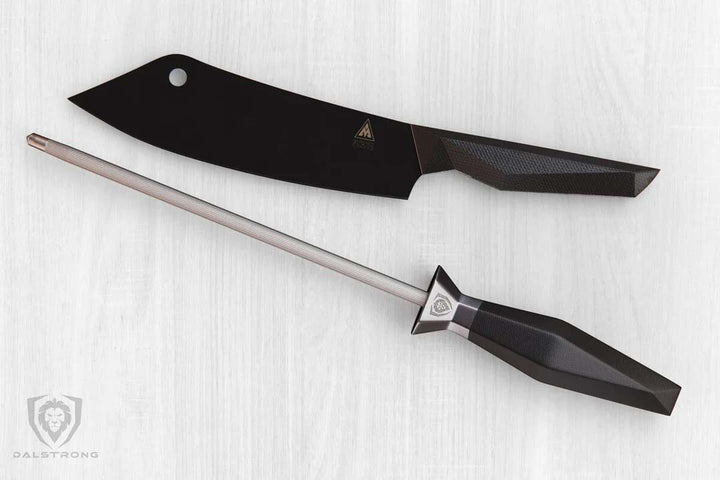 Honing Steel 9" | Shadow Black Series | NSF Certified | Dalstrong ©