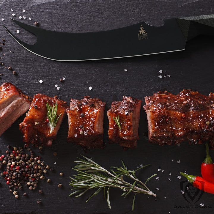 BBQ Pitmaster Knife 9" | Shadow Black Series | NSF Certified | Dalstrong ©