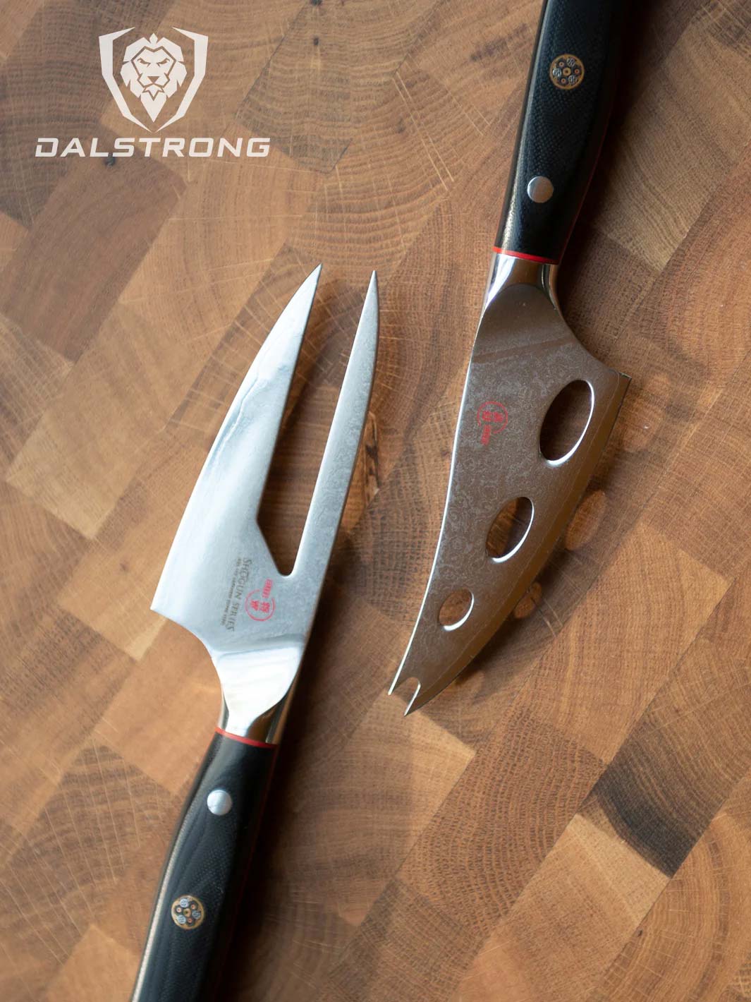 4-Piece Cheese Knife Set | Shogun Series ELITE | Dalstrong ©