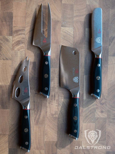 4-Piece Cheese Knife Set | Shogun Series ELITE | Dalstrong ©