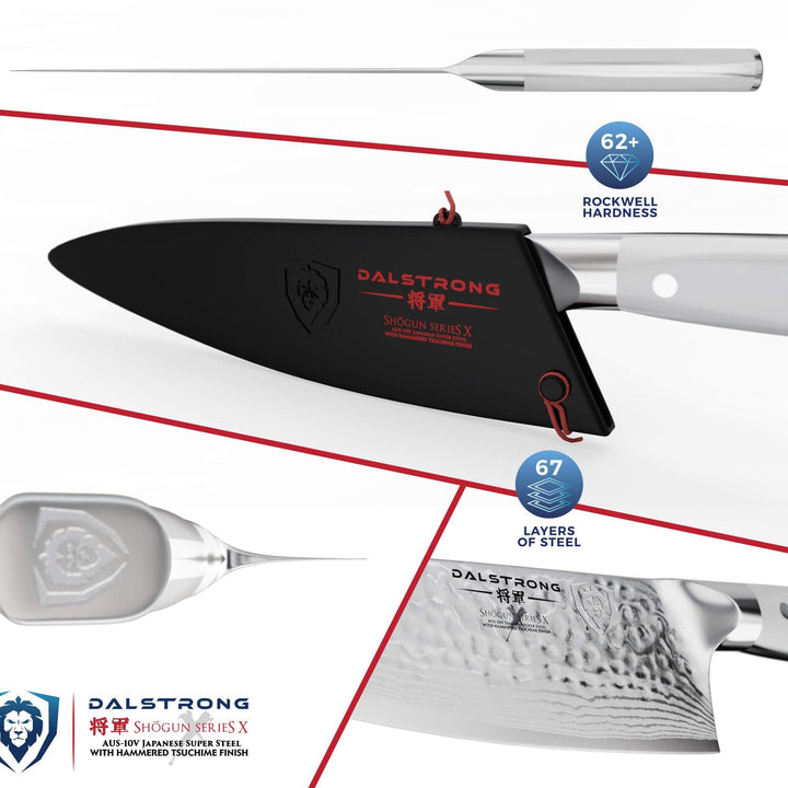 Chef's Knife 8" | Shogun Series X - Colored ABS Handle | Dalstrong ©