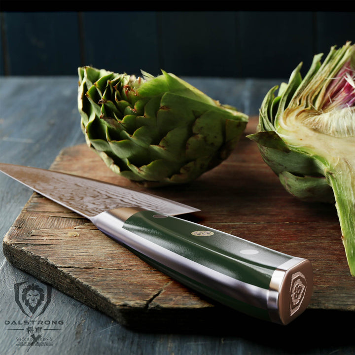 Chef's Knife 8" | Army Green Handle | Shogun Series X | Dalstrong ©