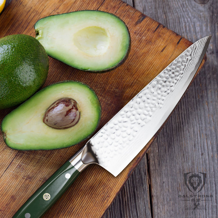 Chef's Knife 8" | Army Green Handle | Shogun Series X | Dalstrong ©